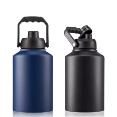 64/128oz Big Capacity Water Bottle Stainless Steel Bottle Vacuum Flask Insulated