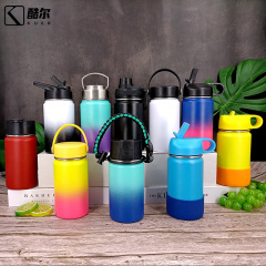Vacuum Insulated 14OZ BPA free Double Wall Eco friendly Leak Proof Kids Stainless steel Water Bottles