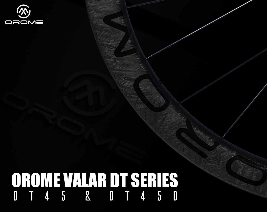 OROME VALAR DT45D Carbon Road Disc Brake Wheelsets, Disc Brake Carbon Wheels.  Superlight Carbon Disc Brake Wheelsets