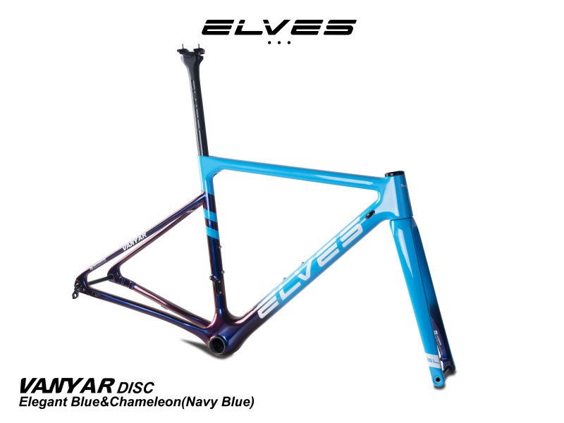 2022 ELVES VANYAR Full Carbon DISC Road  Framesets, Superlight Disc Road Frame