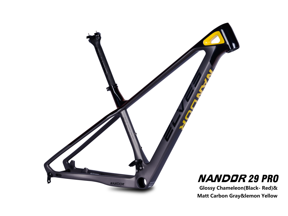 ELVES Nandor Pro 29er XC MTB  Hardtail Carbon Frame