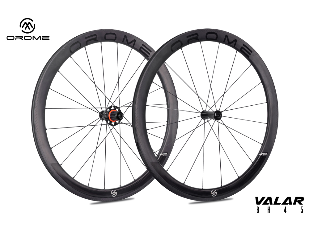OROME Valar BH45 Carbon Rim Brake Road wheelsets.
