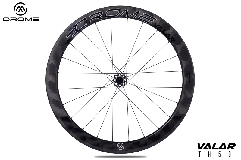 OROME VALAR TH50 Carbon Road Rim Brake Wheelsets, Rim Brake Carbon Wheels. Superlight Carbon Rim Brake Wheelsets