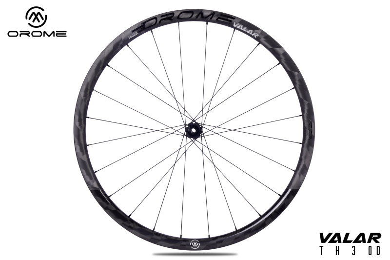 OROME VALAR TH30D Carbon Road Disc Brake Wheelsets, Disc Brake Carbon Wheels. Superlight Carbon Disc Brake Wheelsets