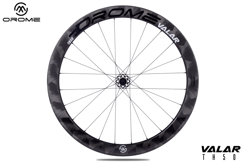 OROME VALAR TH50 Carbon Road Rim Brake Wheelsets, Rim Brake Carbon Wheels. Superlight Carbon Rim Brake Wheelsets