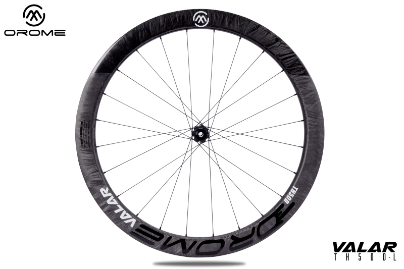 OROME VALAR TH50D Carbon Road Disc Brake Wheelsets, Disc Brake Carbon Wheels. Superlight Carbon Disc Brake Wheelsets