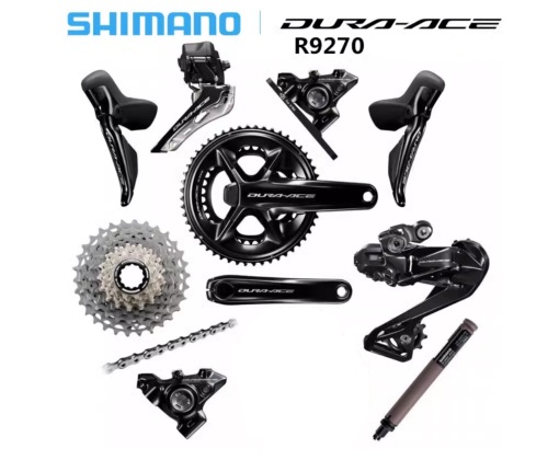Introductory Price: Shimano R9270 Dura Ace 12 speed full Di2 Groupset (without rotors and BB)(Please note: Sold exclusively with Elves frames; not sold separately)