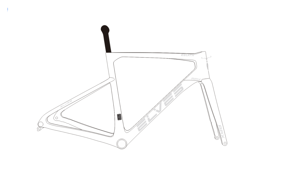 ELVES EGLATH ARX  Endurance Carbon Road Disc Frame , All-Road carbon Road Bike