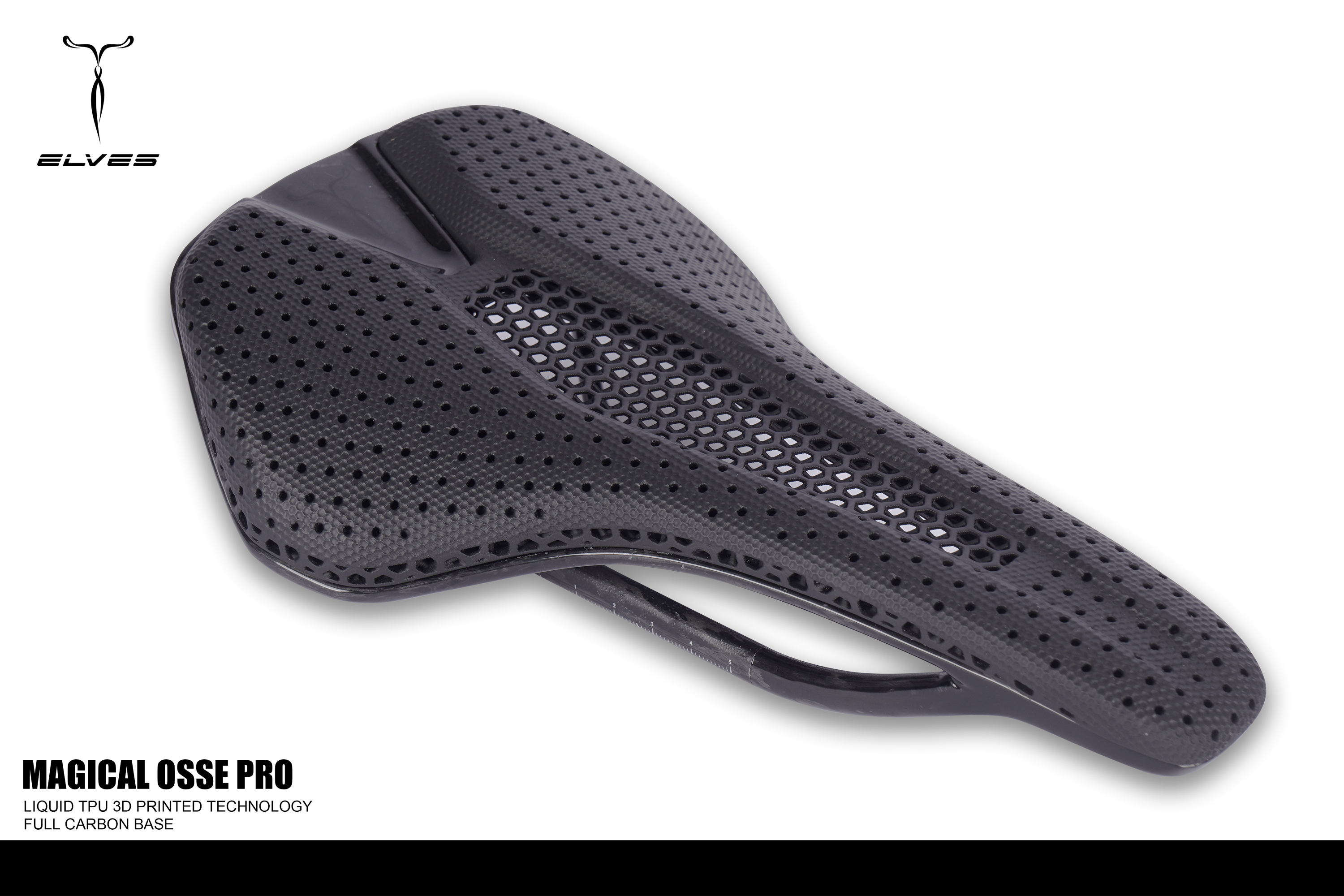 ELVES MAGICAL OSSE サドル 143mm/155mm ELVES MAGIC OSSE 3D Printed Saddle