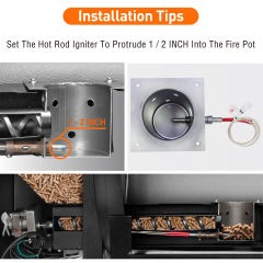Traditional stainless steel igniter replace kit (1st generation ignition rod)