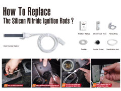 90S Ignition Time Pit Boss Official Recommended Silicon Nitride Hot Rod Igniter Pellet Grill Igniter Rod For Pitboss Traeger Camp Chef 100% Pit Boss Igniter Replacement HEATFOUNDER Hot Rod Igniter