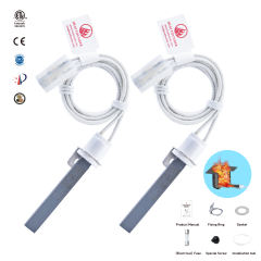 90S Ignition Time Pit Boss Official Recommended Product design patented in the U.S. Silicon Nitride Hot Rod Igniter Pellet Grill Igniter Rod For Pitboss Camp Chef 100% Pit Boss Igniter Replacement HEATFOUNDER Hot Rod Igniter