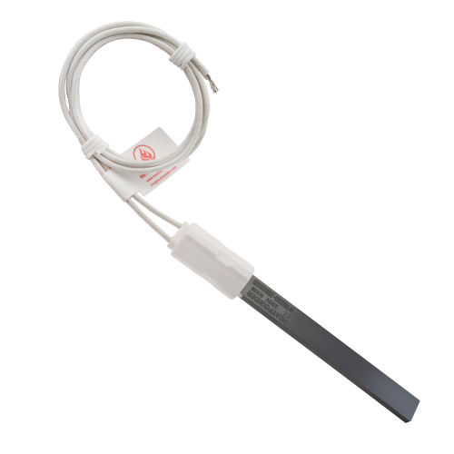HEATFOUNDER Silicon nitrider hot rod Igniter HF1202 Compatible with all Klover,Nobis,MCZ,Extraflame,Edilkamin,Piazzetta,Dielle,Delka stove, furnace ignitor replacement fits CTL, CTM, 120V 400W
