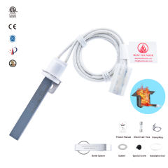 90S Ignition Time Pit Boss Official Recommended Silicon Nitride Hot Rod Igniter Pellet Grill Igniter Rod For Pitboss Camp Chef 100% Pit Boss Igniter Replacement HEATFOUNDER Hot Rod Igniter