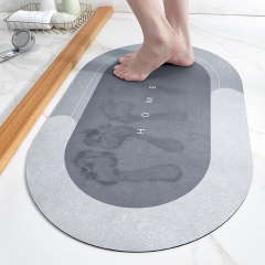 Matorino -Bath Mat Rug, Super Absorbent Floor Mats, Quick-Drying Bathroom Carpets, Super Absorbent Living Room Large Carpet, Rubber Non-Slip Bottom, Easy to Clean, Simple Bathroom Kitchen Doormat
