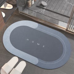 Matorino -Bath Mat Rug, Super Absorbent Floor Mats, Quick-Drying Bathroom Carpets, Super Absorbent Living Room Large Carpet, Rubber Non-Slip Bottom, Easy to Clean, Simple Bathroom Kitchen Doormat