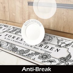 Matorino - Set of 2 Anti Fatigue Kitchen mats,Non Slip Memory Foam Cushioned Rugs,Waterproof Floor Mat for Kitchen,Floor, Home,Laundry Room,17"x29"+17"x59"