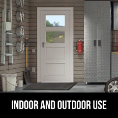 Matorino- All-Season Weather Max Doormat, Durable Natural Rubber, Stain and Fade Resistant, Low Profile, Indoor Outdoor Door Mats, Easy Clean Patio Entrance Mat
