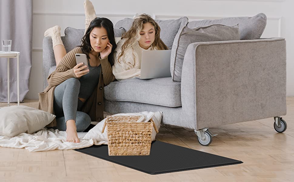 Matorino -Soft Cushioned Anti Fatigue Kitchen Mats, 2/5Inch Thick Waterproof Non Slip Memory Foam Standing Rug.