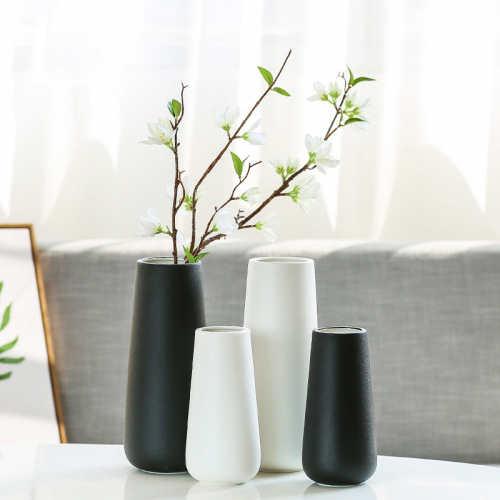 Matorino -Ceramic Flower Vase, Minimalist Design for Home Décor, Fireplace, Bedroom, Kitchen, Living Room, Centerpieces, Office Desk.