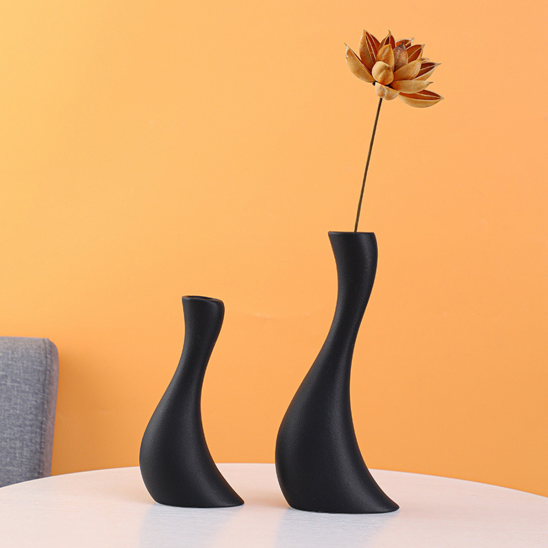 Matorino -Ceramic Vase - Flower Vase Minimalism Style for Modern Table Shelf Home Decor, Fit for Fireplace Bedroom Kitchen Living Room Centerpieces Office Desk.