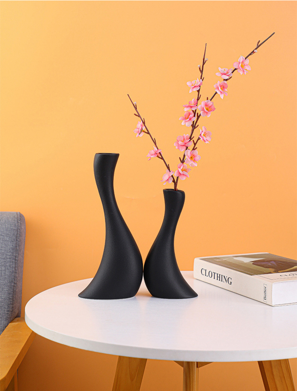 Matorino -Ceramic Vase - Flower Vase Minimalism Style for Modern Table Shelf Home Decor, Fit for Fireplace Bedroom Kitchen Living Room Centerpieces Office Desk.