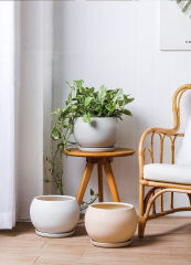 Matorino -8 Inch Flower Pots Outdoor Garden Planters, Indoor Plant Pots with Drainage Holes.