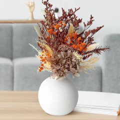 Matorino -Preserved Natural Bouquet, 25 stem Real Fresh Limonium Bellidifolium, Sea Lavender, Baby Breath Flowers, for Wedding Birthday, Home Décor, Gift, Rustic Holiday Décor.
