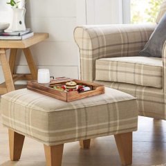 Matorino -Wood Ottoman Serving Tray with Handles & Cup Holder Wooden Wine Serving Tray with Glass Holder Antique Breakfast Serving Trays in Bed Coffee Table.
