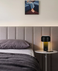 Matorino -Wholesale Mushroom Rechargeable Portable Restaurant Smart Touch Desk Lamp Cordless Led Table Lamp Home Decor Lighting