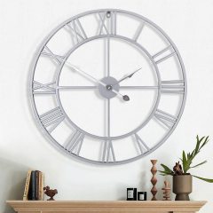 Matorino -Wall Clock Silent Non-Ticking Roman Numerals Battery Wall Clock for Living Room, Bedroom, Kitchen, Cafe Decor.