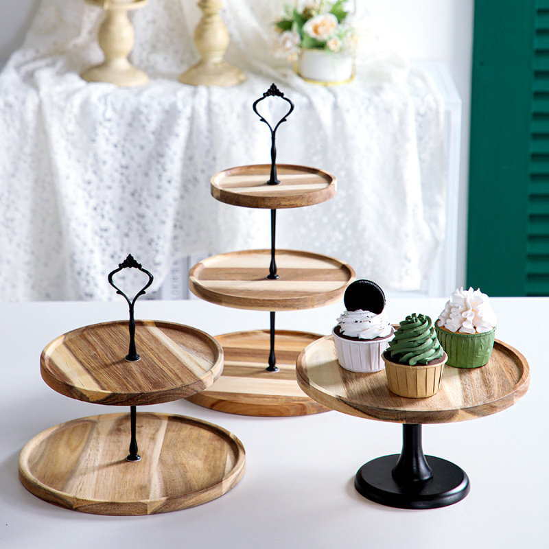 Matorino -Serving Tray, Serving Cake Wooden Stand, Cupcake Tower Wood, Dessert Stands, Cupcake Holder.