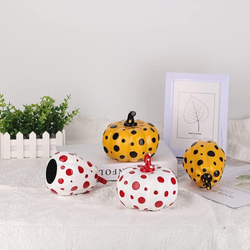 Matorino -Pumpkin Statue for Home Decor, Accents Living Room Office Bedroom Kitchen, Laundry House Apartment Dorm Bar Decoration for Shelf Table Decor, BFF Gifts for Pumpkin Lovers.