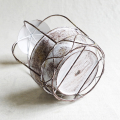 MatoRino -nordic,antique,rustic hanging pot. Simple and personalized succulent pot. Iron birdcage pot, succulent pot, simulation plant pot, emulating plant pot, artificial plant pot, metal flower stand, plant pots.