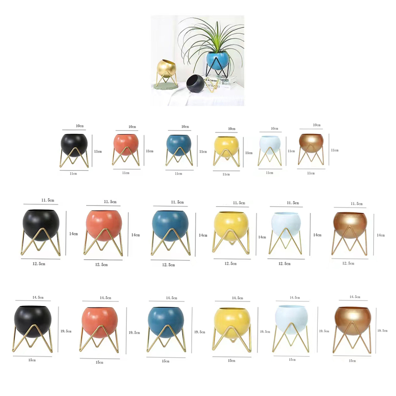 Matorino -Morandi Metal Flower Pot, V-shaped Flower Pot Holder, Gardening Pot, Interior Decoration Pot, Living Room Decoration, Crafts, Simulated Plants