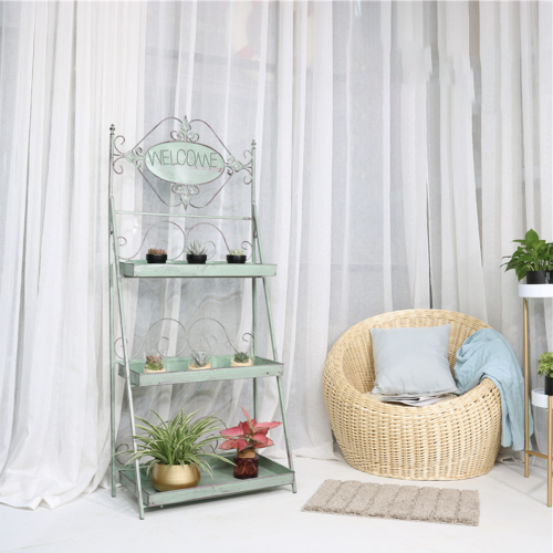 Book shelf, shelf for flower pot.