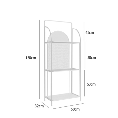 Book shelf, shelf for flower pot.