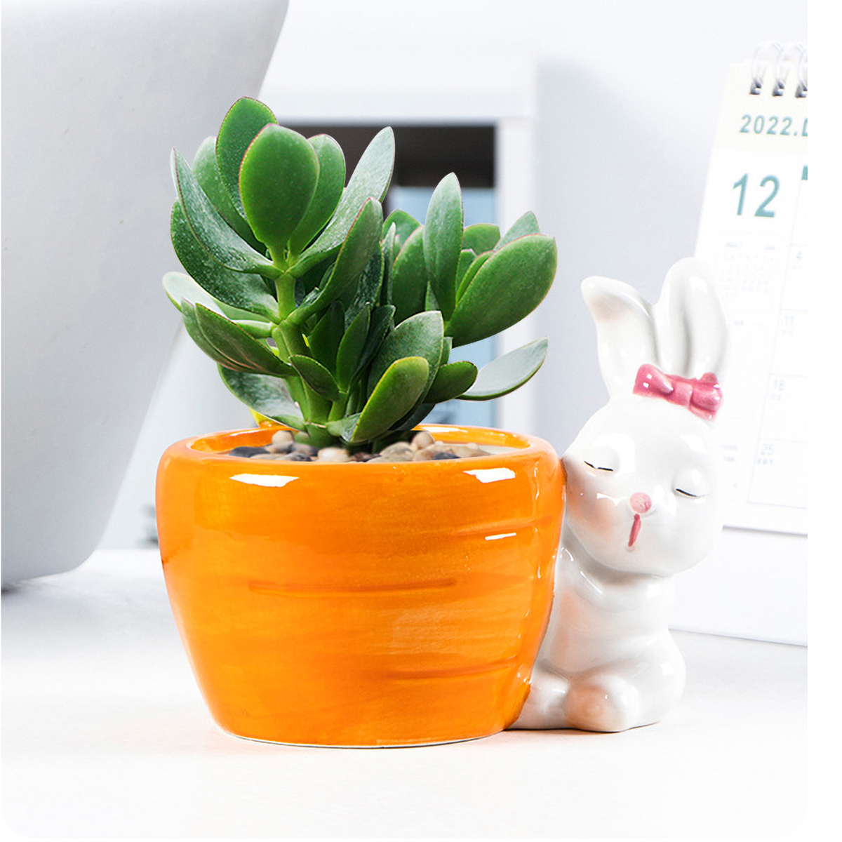 Matorino -Rabbit Succulent Planter, Bunny Decor, Unique planters, Cute Planter, Garden Planter, Decorative planters Outdoor, Flower Pot Succulent Planter, Animal planters for Outdoor Plants, Plant Gifts.