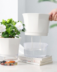 Matorino -Self Watering Planters, Self Watering Pots for Indoor Plants Wicking Pots, Modern Decorative Planter Pot for House Plants, Aloe, Herbs, African Violets, Succulents.