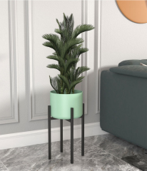 Matorino -Plant Stand With Plant Pot, Mid Century Modern Metal Pot Stand, Indoor Flower Potted, Plant Holder ,Plants Display Rack.