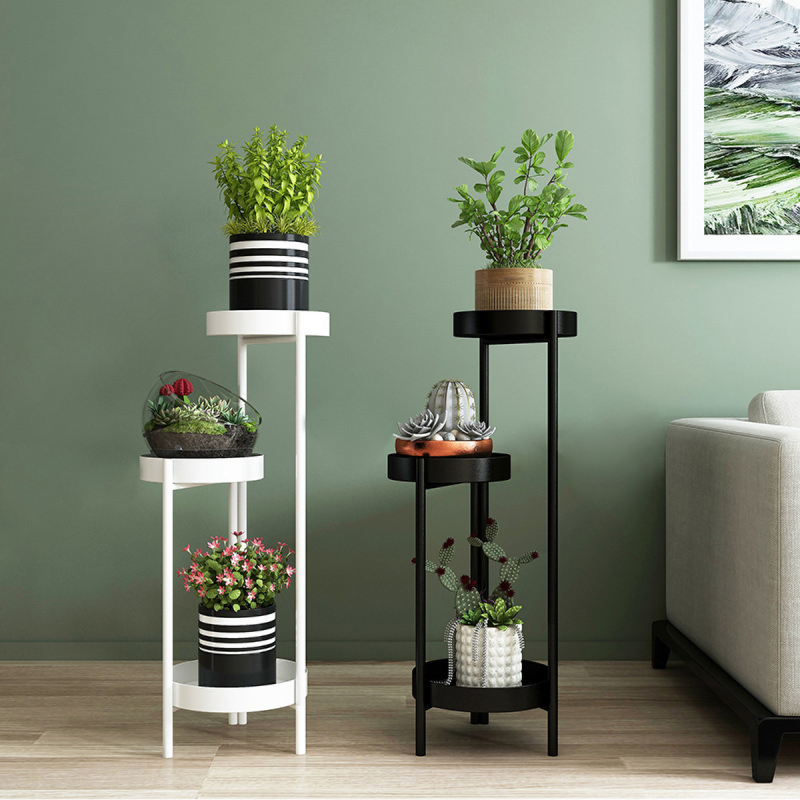 Matorino -Metal Plant Stand Shelf for Indoor Outdoor Plants Multiple, 3 Tier 4 Tier Tall Tiered Flower Pot Holder Stands for Corner, Vertical Plant Rack Planter Shelves Organizer Decoration for Patio, Living Room, Balcony.