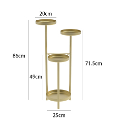 Matorino -Metal Plant Stand Shelf for Indoor Outdoor Plants Multiple, 3 Tier 4 Tier Tall Tiered Flower Pot Holder Stands for Corner, Vertical Plant Rack Planter Shelves Organizer Decoration for Patio, Living Room, Balcony.