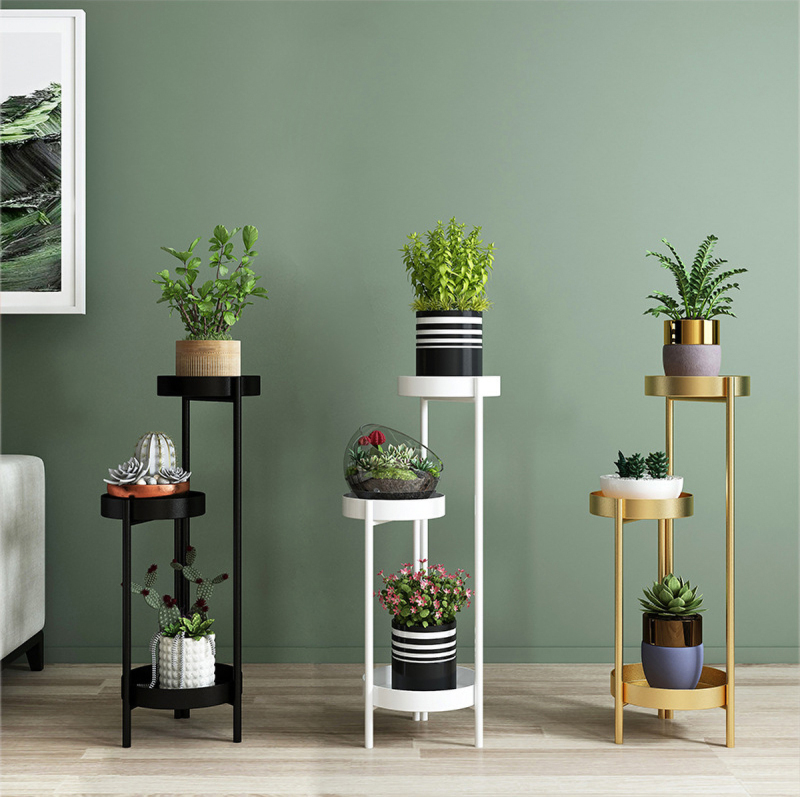 Matorino -Metal Plant Stand Shelf for Indoor Outdoor Plants Multiple, 3 Tier 4 Tier Tall Tiered Flower Pot Holder Stands for Corner, Vertical Plant Rack Planter Shelves Organizer Decoration for Patio, Living Room, Balcony.