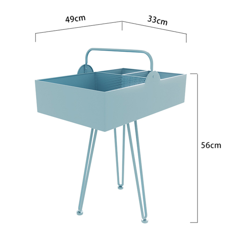Matorino -Rotatable 2 Tier Small Side Table with Handle for Living Room, Modern Home Décor End Table with Storage, Easy Assembly Small Coffee Table, New Style 3 Legs Accent Table.