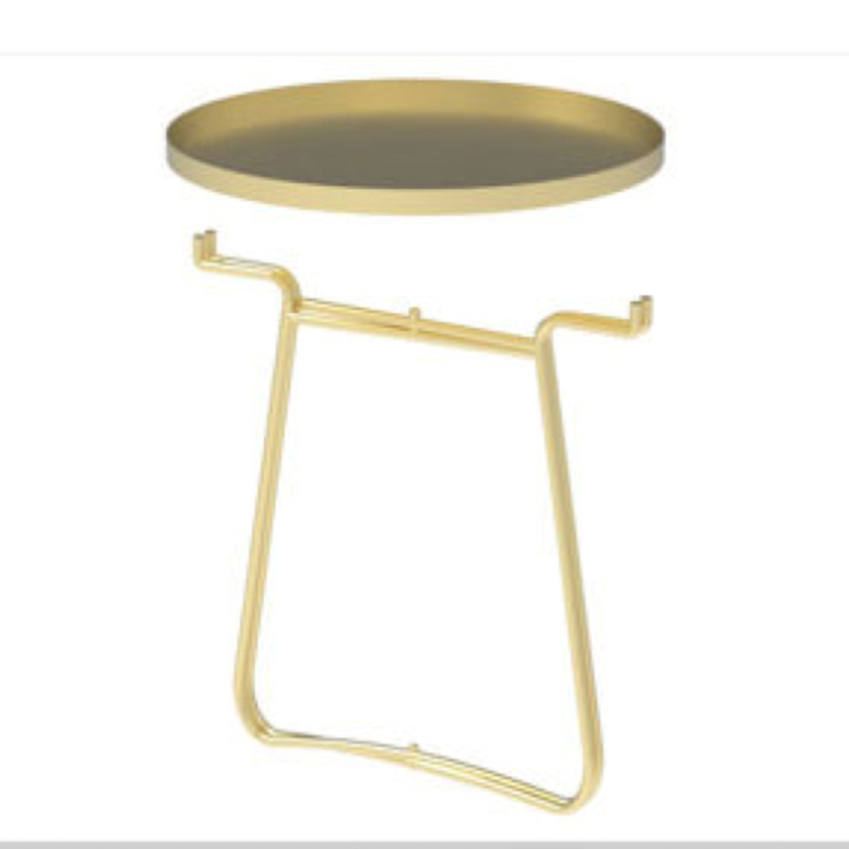 Matorino -Outdoor Side Tables, Weather Resistant Steel, Small Round End Table for Patio Yard Balcony Garden Bedside Black.