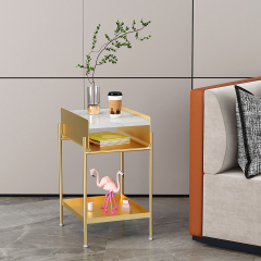 Matorino -Small Bed Side Table for Small Spaces,Mid Century Modern Nightstand End Table with Storage, Book Table for Bedroom Living Room.