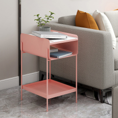 Matorino -Small Bed Side Table for Small Spaces,Mid Century Modern Nightstand End Table with Storage, Book Table for Bedroom Living Room.