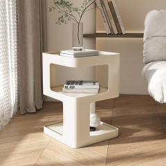 Matorino -Bedside Cabinets, Aesthetic Design Bed Side Table Simple Iron Nightstand, Modern Creative Corner Side Table for Bedroom, Study, Bar, Hotel.