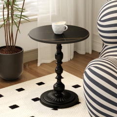 Matorino -Simple Iron Side Table, Living Room Sofa Round Table, Small Apartment Coffee Table, Metal Material， Assemble And Install