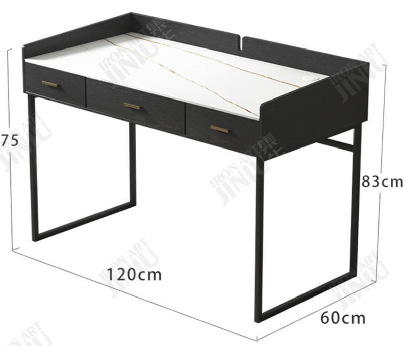 Matorino -Computer Desk with Drawers, Home Office Desk and Writing Desk, Gaming Desk, Work Desk, Study Desk for Bedroom.
